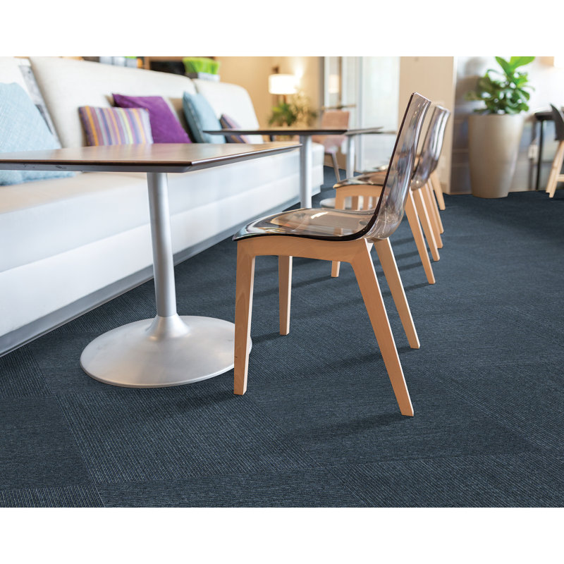 Mohawk Advance 24" x 24" Level Loop Adhesive Tabs Carpet Tile & Reviews